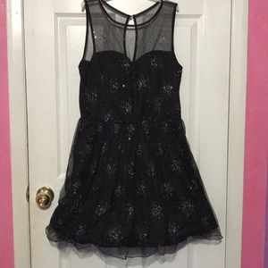 Black sparkle dress